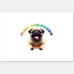 Just Pugs and Kisses 8 Posters and Art